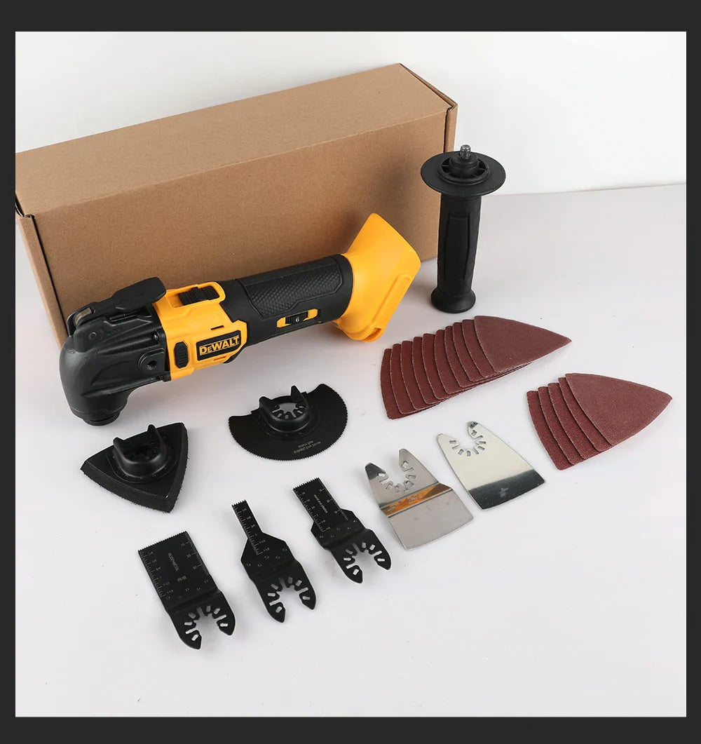 Sculă multifuncțională DEWALT fără perii, cu eliberare rapidă – Mașină electrică reîncărcabilă pentru tăiere și prelucrare de precizie