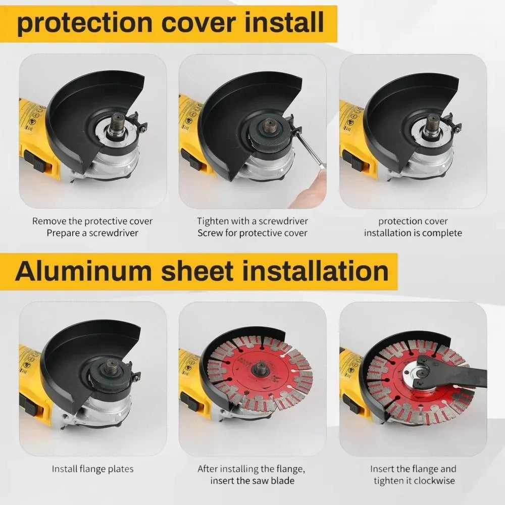 Polizor unghiular DEWALT 20V MAX fără fir, cu comutator tip paletă, model DCG416B – Polizor unghiular fără perii de 125 mm, 9000 RPM, alimentat cu baterie litiu